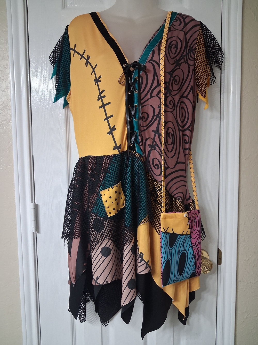 NEW! Spirit Halloween- Disney The Nightmare Before Christmas SALLY Dress